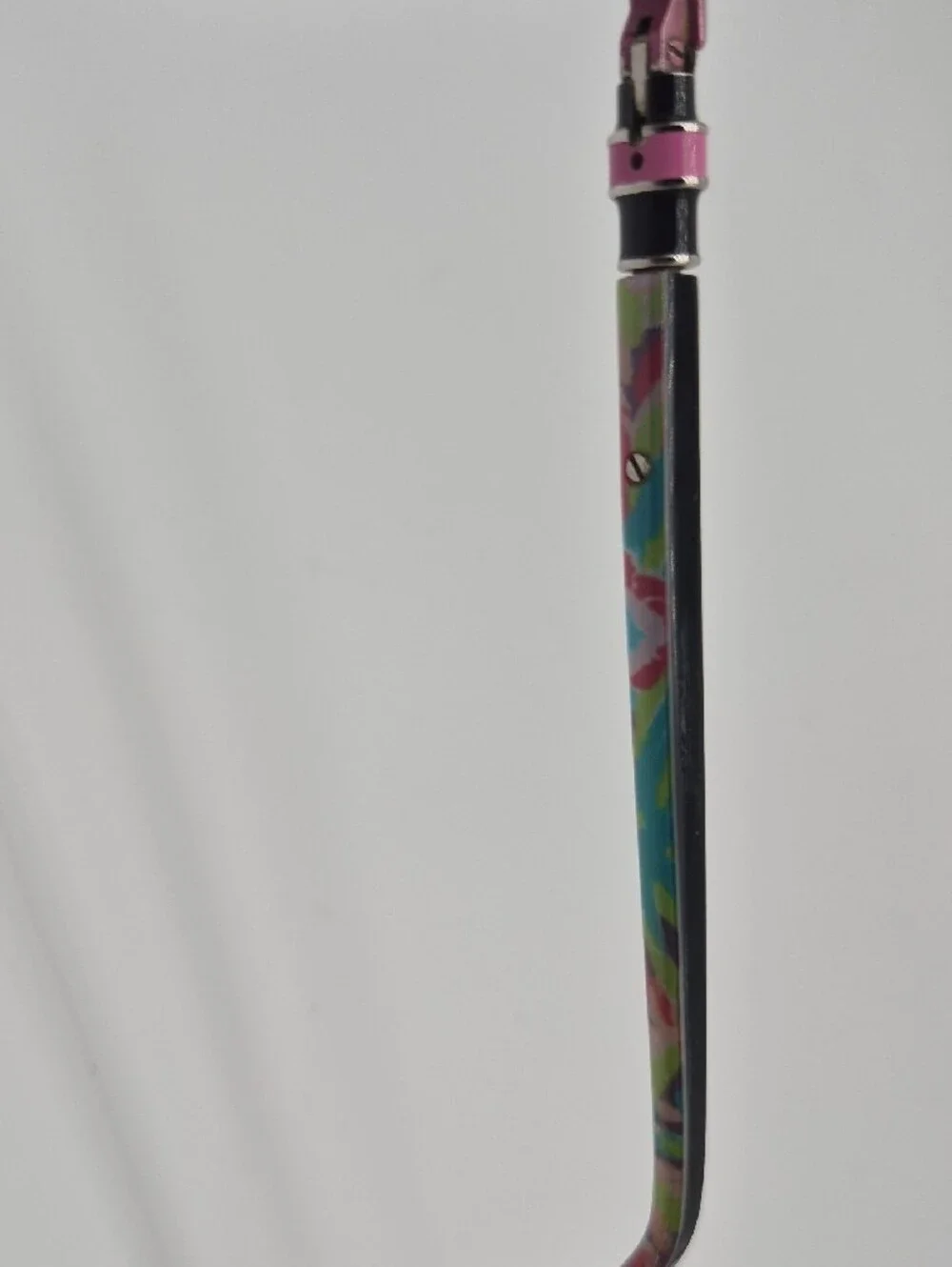 Lilly Pulitzer Black and Pink Rimmed Cat-Eye Glasses